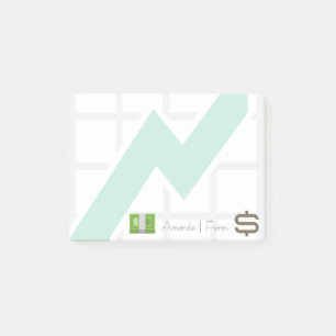 Notas Post-it® Emojis financieras profesionales