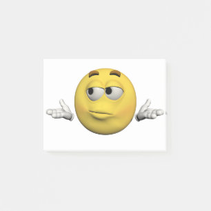 Notas Post-it® Emoticon triste