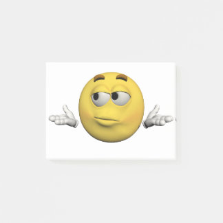 Notas Post-it® Emoticon triste