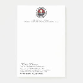 Notas Post-it® Empresa comercial personalizada