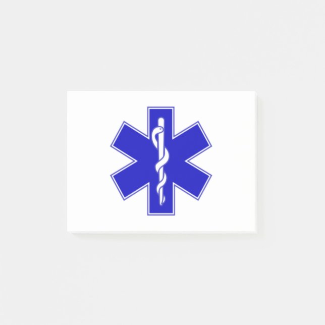 Notas Post-it® EMT-Paramedic (Anverso)