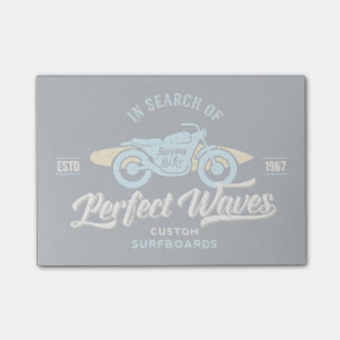 Notas Post-it® En busca del poster perfecto de las ondas