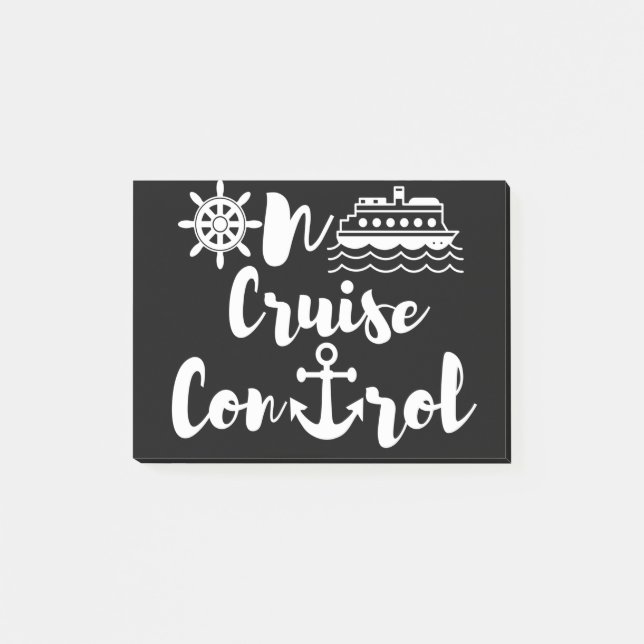 Notas Post-it® En control de crucero (Anverso)