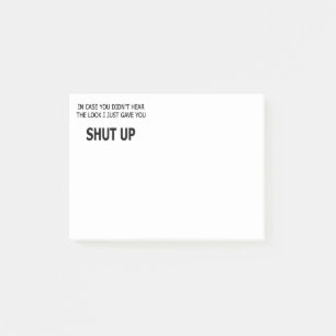 Notas Post-it® En el Funda no oíste