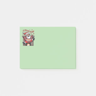 Notas Post-it® En el trabajo, el Papá Noel se incendia