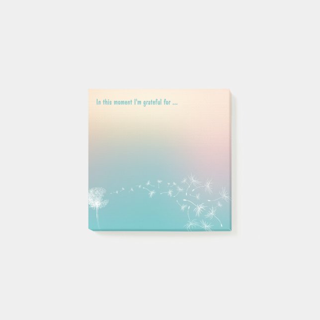 Notas Post-it® En este momento estoy agradecido por (Anverso)