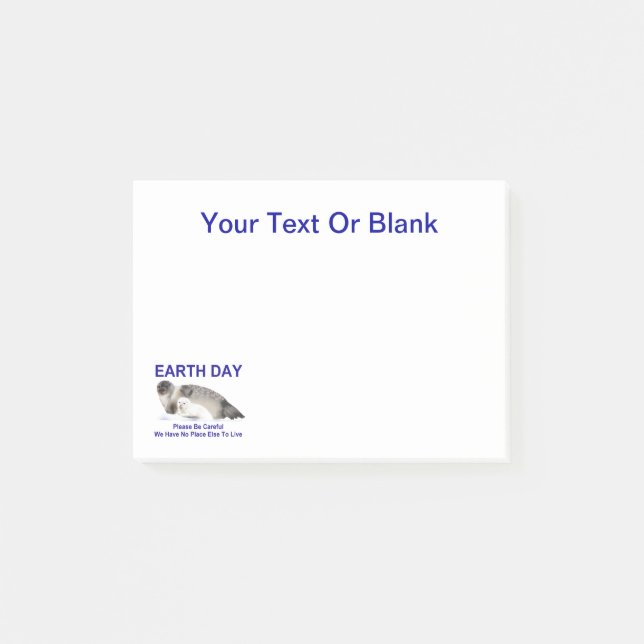 Notas Post-it® En hielo delgado (Anverso)