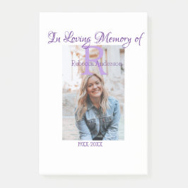 Notas Post-it® En la memoria amorosa de la memoria mantener la me