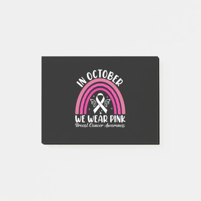 Notas Post-it® En octubre usamos rosa (Anverso)