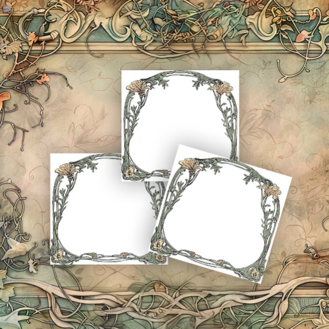 Notas Post-it® Encantador Art Nouveau (Subido por el creador)