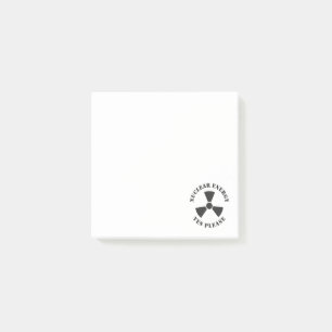 Notas Post-it® Energía nuclear, sí, por favor, Invitación a la en
