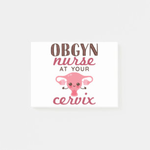 Notas Post-it® Enfermera de OBGYN en su oficina