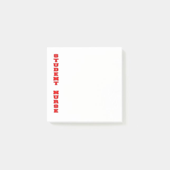 Notas Post-it® Enfermera estudiantil (Anverso)