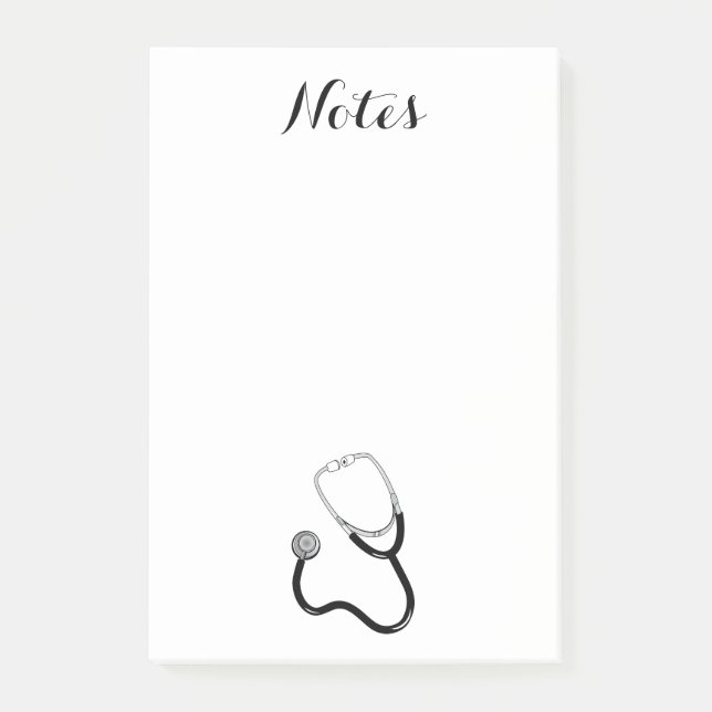 Notas Post-it® Enfermera Médica medicina deportiva paz destino am (Anverso)