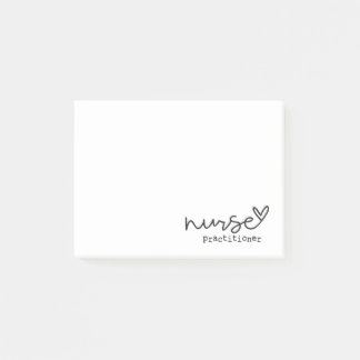 Notas Post-it® Enfermera practicante