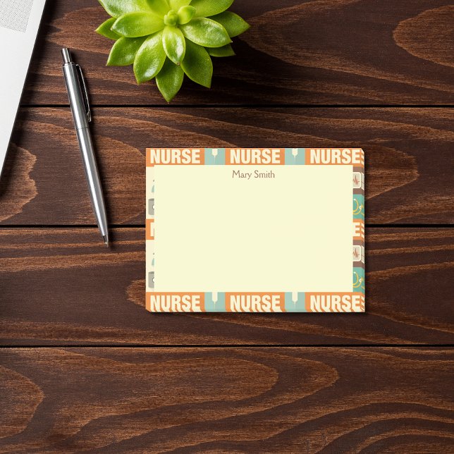 Notas Post-it® Enfermera Profesional•Personalizado (Subido por el creador)