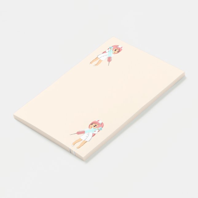 Notas Post-it® Enfermeras Cutas (En perspectiva)