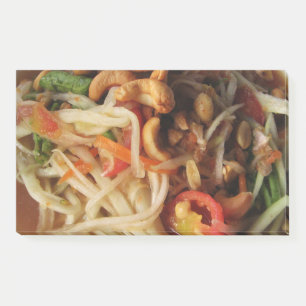 Notas Post-it® Ensalada de Papaya picante Ayutthaya [Som Tam] con