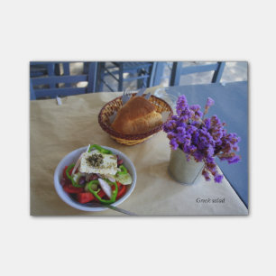 Notas Post-it® Ensalada griega