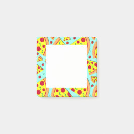 Notas Post-it® Entrega de restaurante Pepperoni Pizza Slices Pizz