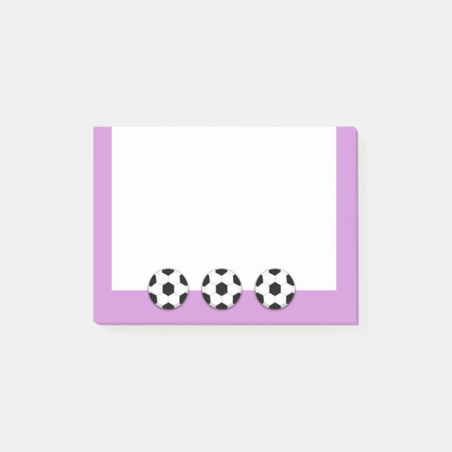 Notas Post-it® Entrenador de fútbol PERSONALIZA (Anverso)