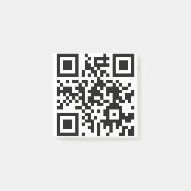 Notas Post-it® Epstein Trump Código QR de Testimonio del Gran Jur (Anverso)