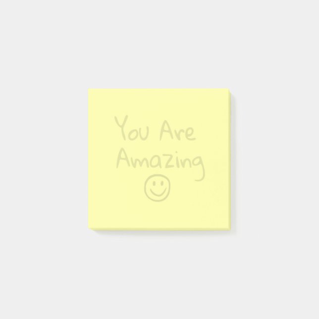 Notas Post-it® Eres Increíble (Anverso)
