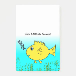 Notas Post-it® Eres O-Fish-Alimenticio Oficial
