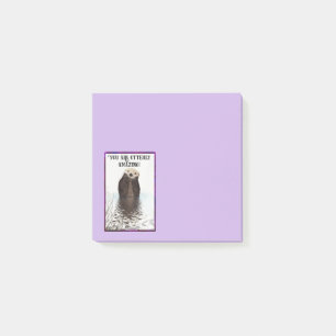 Notas Post-it® Eres una tontería deliciosa con leche dulce