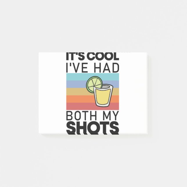 Notas Post-it® Es Guay que he tenido ambos zapatos graciosos Tequ (Anverso)