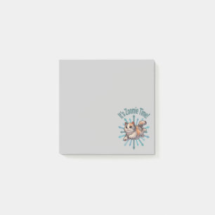 Notas Post-it® Es hora de Zoomie Gato Marrón Claro