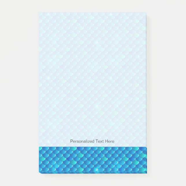 Notas Post-it® escalas de pescados del río (Anverso)