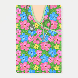 Notas Post-it® Escarabajos médicos tropicales florales