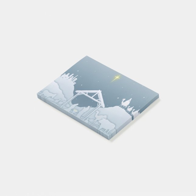 Notas Post-it® Escena de la natividad (En perspectiva)