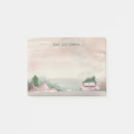 Notas Post-it® Escena de Navidades de pastel suave obteniendo un 