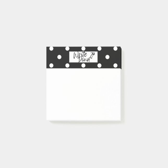 Notas Post-it® ¡Escríbelo! (Anverso)