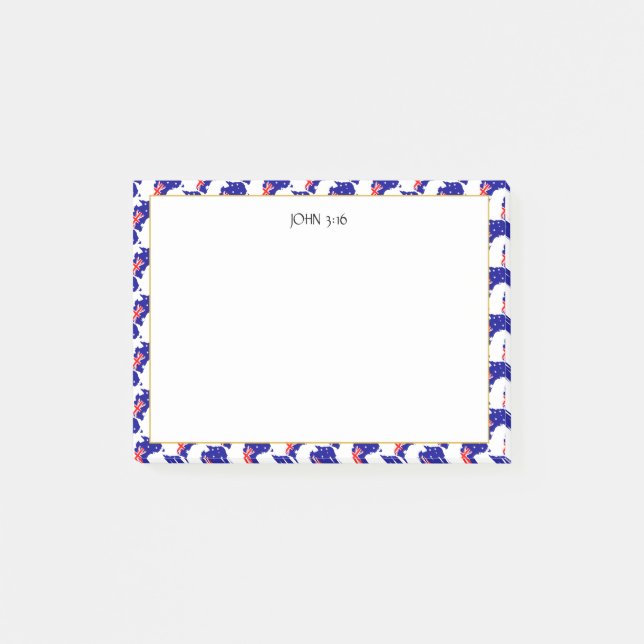 Notas Post-it® Escritura cristiana de AUSTRALIA (Anverso)