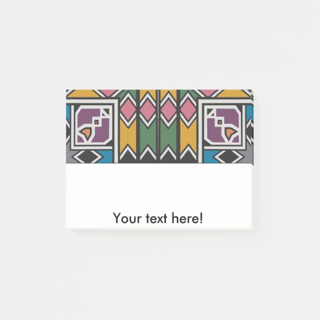 Notas Post-it® Escuadrones de Rhombus y una cruz (Anverso)