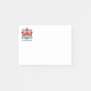 Notas Post-it® Escudo de Cambridge