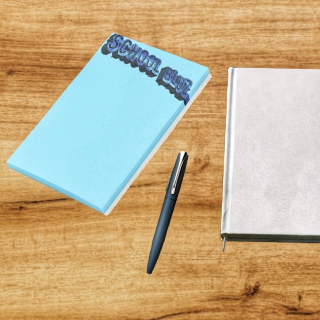 Notas Post-it® Escuela Bluz-3DII (Post-it-notes with bold, personality, and style!)
