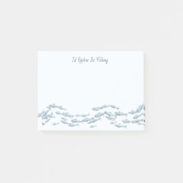 Notas Post-it® Escuela de Pescado 4 x 3