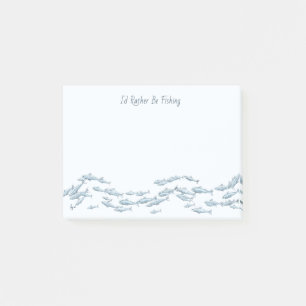 Notas Post-it® Escuela de Pescado 4 x 3