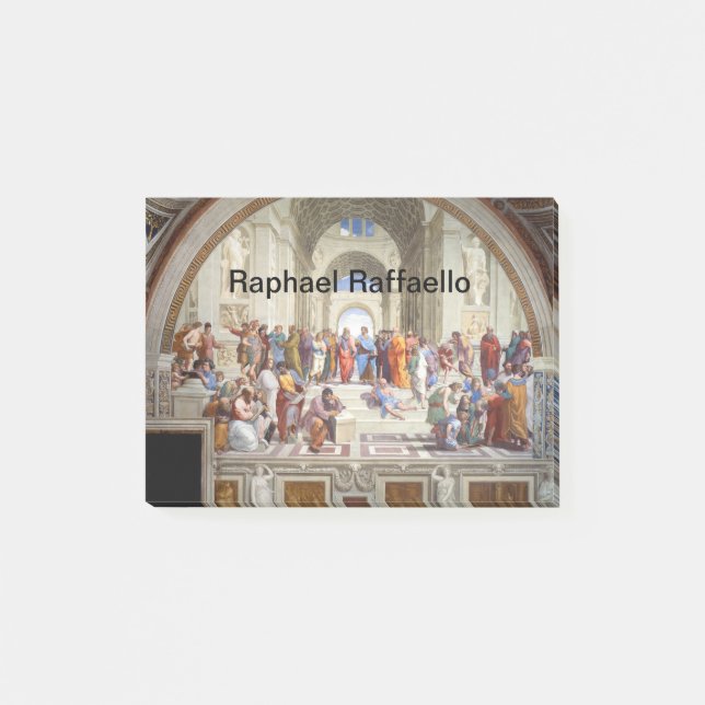 Notas Post-it® Escuela Raphael Raffaello de Atenas (Anverso)