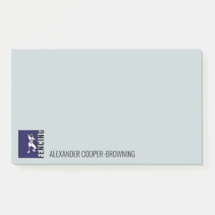 Notas Post-it® Esgrima