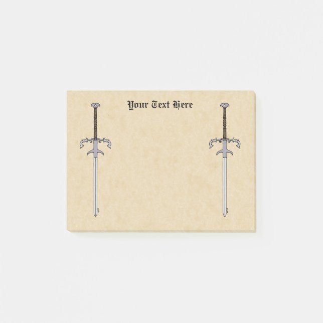 Notas Post-it® Espada de ceremonia/procisional del siglo XVI (Anverso)