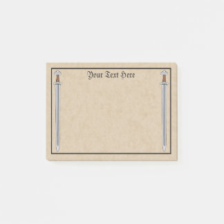 Notas Post-it® Espada vibrante