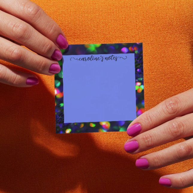 Notas Post-it® Espalda azul oscuro (Subido por el creador)