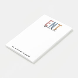 Notas Post-it® Especialista en Médica ENT personalizado