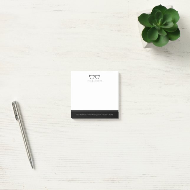 Notas Post-it® Espectáculos serios | Divertido nombre personaliza (Oficina)