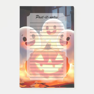 Notas Post-it® Espeluznante Fiesta de calabaza fantasma